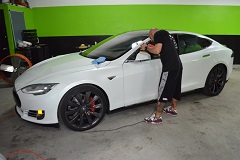 Multiple stage paint correction using the finest compounds and polishes