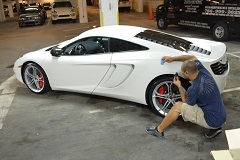 Professional application of a semi-permanent coating to all painted surfacess