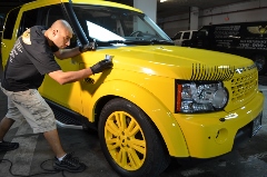 Professional application of a semi-permanent coating to all painted surfacess