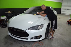 Professional application of a semi-permanent coating to all painted surfacess	