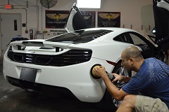 Multiple stage paint correction using the finest compounds and polishes	