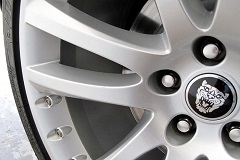 Application of Swissvax Autobahn Wheel Wax to all rim faces	