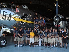 WWII B29 Bomber Detailing Team