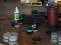 Used Over 200 Polishing Pads